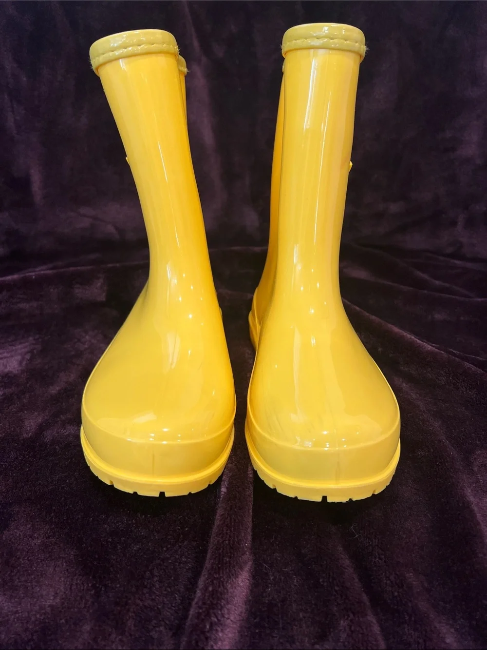 Kids Yellow Waterproof Rain Boots